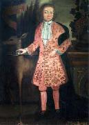 Kuhn Justus Engelhardt Portrait of Charles Carroll Annapolis oil painting